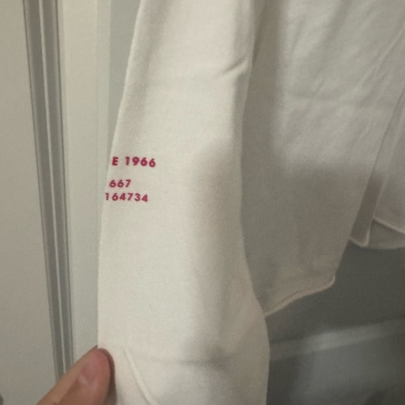 Women’s cropped vans long sleeve shirt - Picture 3 of 6